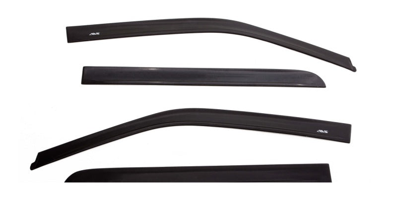 AVS 07-18 Jeep Wrangler Unlimited Ventvisor Low Profile Window Deflectors 4pc - Matte Black