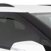 AVS 07-18 Jeep Wrangler (2 Door Only) Ventvisor Low Profile Window Deflectors 2pc - Smoke