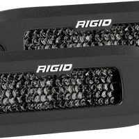 Rigid Industries SR-Q Series PRO Midnight Edition - Spot - Diffused - Pair