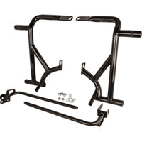 Burly Brand  14-Up Touring Brawler Kit Front and Rear - Black