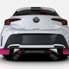 Rally Armor 13-19 Ford Fiesta ST Pink Mud Flap BCE Logo