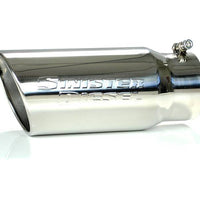 Sinister Diesel Universal Polished 304 Stainless Steel Exhaust Tip (5in to 6in)