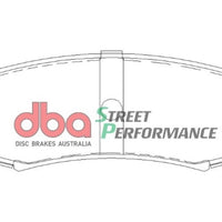 DBA 03-09 Toyota 4Runner SP500 Rear Brake Pads