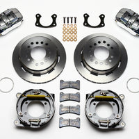 Wilwood Dynapro Low-Profile 11.00in P-Brake Kit - Polish New Big Ford 2.36in Offset