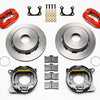 Wilwood Forged Dynalite P/S Park Brake Kit Red Big Ford 2.36in Offset Currie Blank