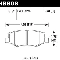 Hawk LTS Street Brake Pads