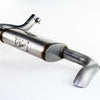 aFe MACHForce XP 07-17 Jeep Wrangler V6-3.6/3.8L 409 SS 2.5in Axle-Back Exhaust