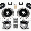 Wilwood Dynapro Dust-Boot P/S Park Brake Kit Drilled Small Ford 2.50in Offset