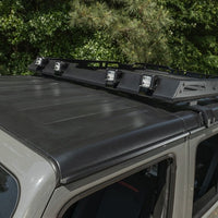 Rugged Ridge Roof Rack with Basket 18-20 Jeep Wrangler JL 4Dr Hardtops