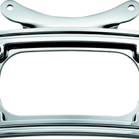 Kuryakyn Curved License Plate Frame Chrome