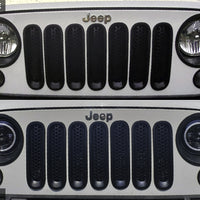 Raxiom 07-18 Jeep Wrangler JK LED Halo Headlights- Chrome Housing (Clear Lens)