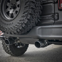 aFe Rebel Series 2.5in 409 SS Axle-Back Exhaust w/ Black Tips 2018+ Jeep Wrangler (JL) V6 3.6L