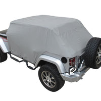 Rampage 2007-2018 Jeep Wrangler(JK) Unlimited Cab Cover With Door Flaps - Grey