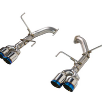 Remark 2022+ Subaru WRX (VB) 3.5in Axleback Exhaust w/ Burnt Stainless Single Wall Tip