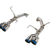 Remark 2022+ Subaru WRX (VB) 3.5in Axleback Exhaust w/ Burnt Stainless Single Wall Tip