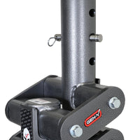 Gen-Y Spartan Torsion-Flex 5in Offset 4in RD Tube Gooseneck 2-5/16in Coupler Standard Height