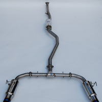 Invidia 2022+ Honda Civic Si (1.5T) 70mm N1 Cat Back Exhaust - Burnt TI Tips